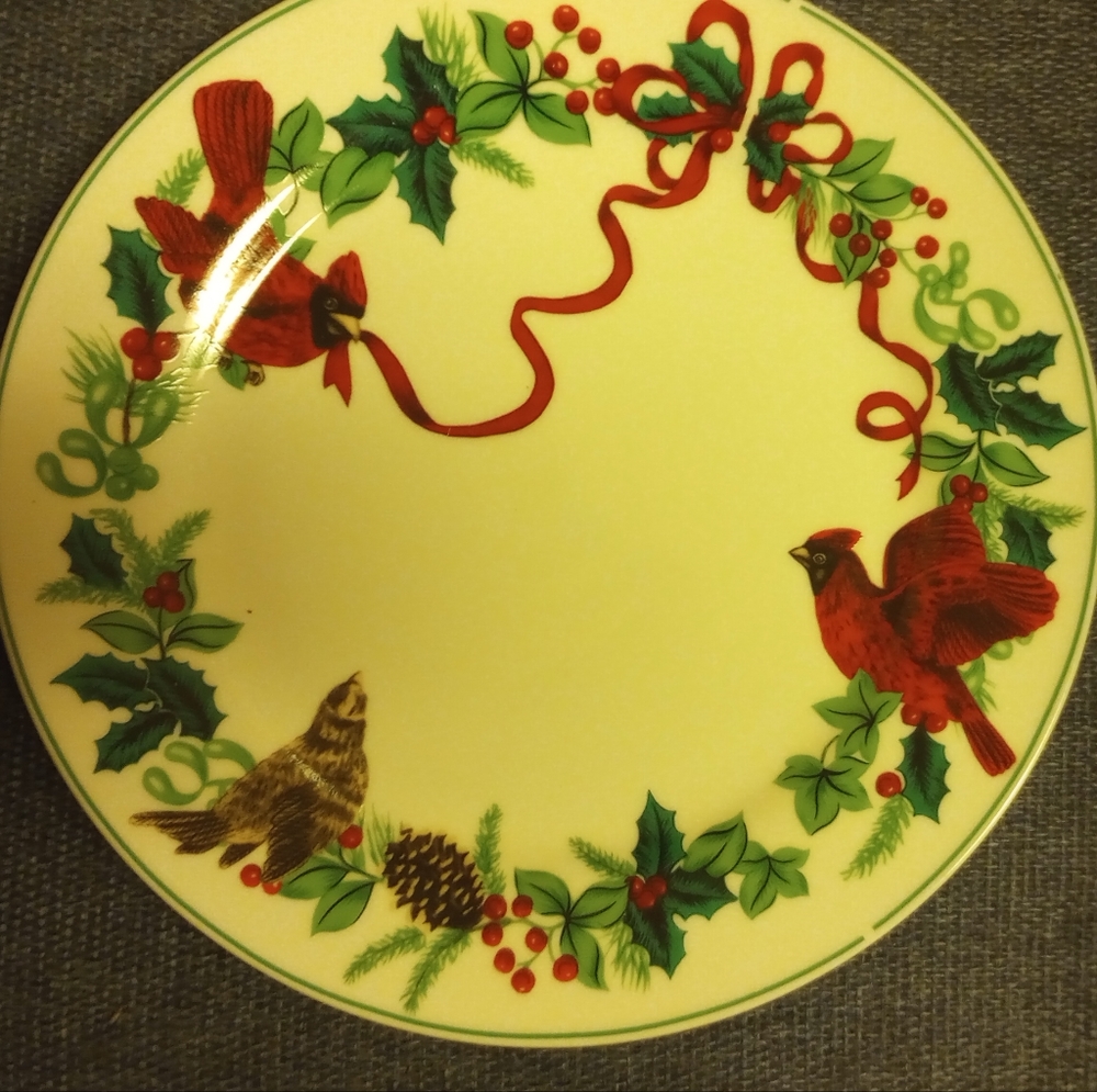 Christmas Royal Norfolk Plate